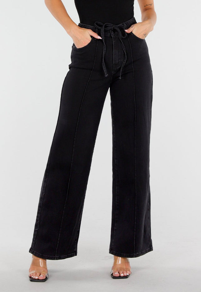 OP=OP.41.NL Zwarte Wide Leg Jeans