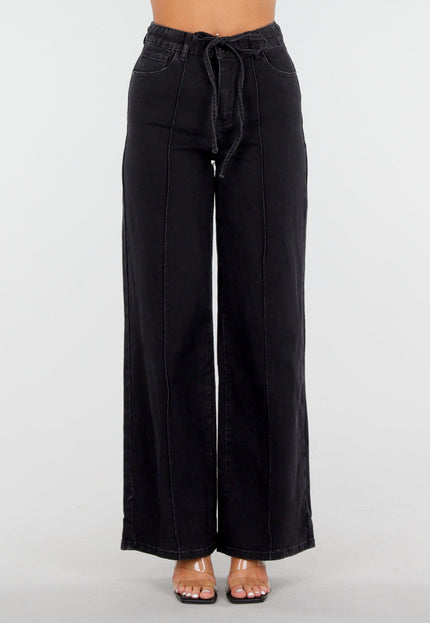 OP=OP.41.NL Zwarte Wide Leg Jeans