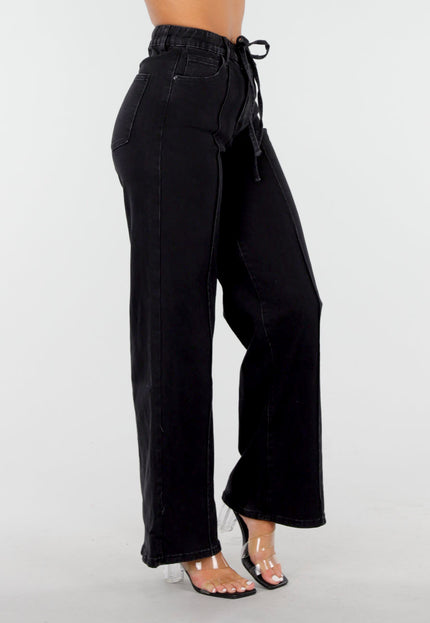 OP=OP.41.NL Zwarte Wide Leg Jeans