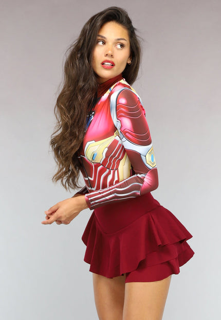 Rode Marvel Iron Man Bodysuit