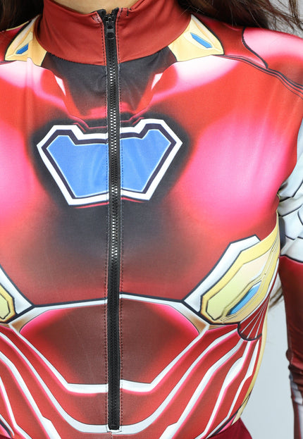 Rode Marvel Iron Man Bodysuit