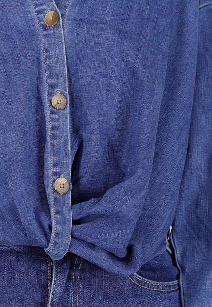 SALE30 Blauwe Spijkerblouse