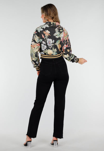 SALE30 Bloemenprint Cropped Jasje