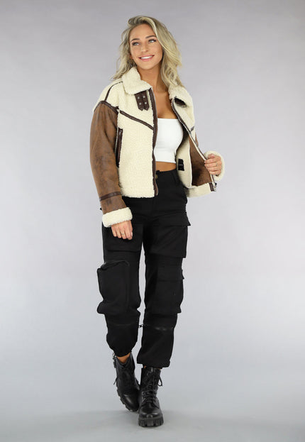 SALE30 Bruine Lammy Jas met Teddy