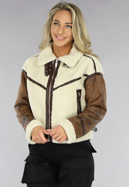 SALE30 Bruine Lammy Jas met Teddy