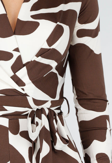SALE30 Bruine Stretch Jumpsuit