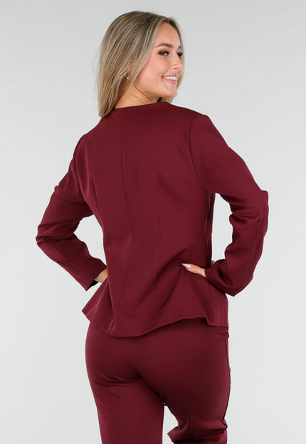 SALE30 Burgundy Blazer