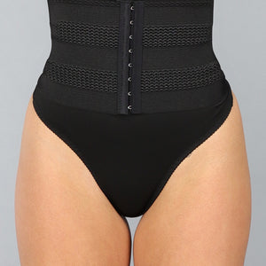 SALE30 Corrigerende Zwarte String Bodyshaper