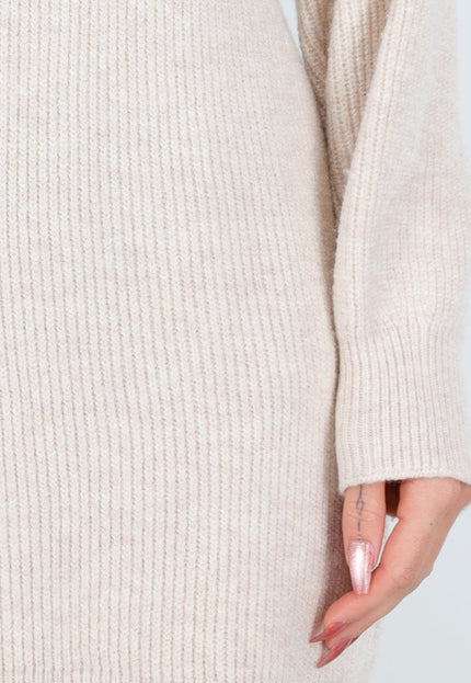 SALE30 Crème Sweater Dress