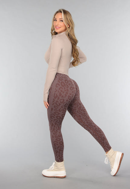 SALE30 Cropped Sportjasje met Hoge Kraag