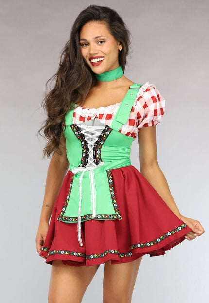 SALE30 Dirndl Oktoberfest Kostuum