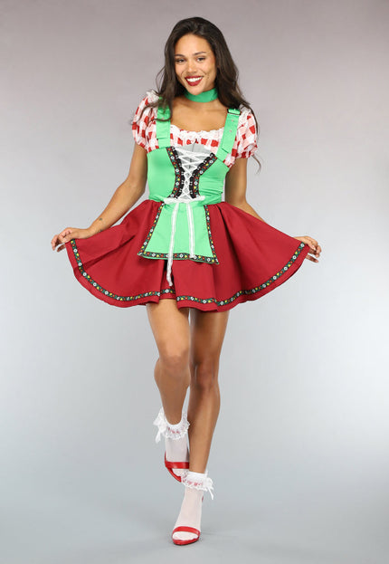 SALE30 Dirndl Oktoberfest Kostuum