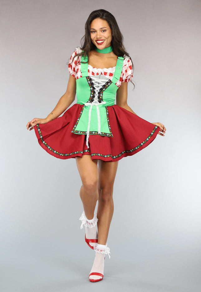 SALE30 Dirndl Oktoberfest Kostuum