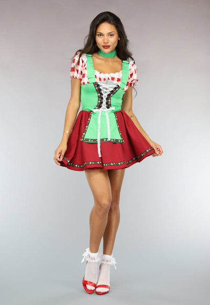 SALE30 Dirndl Oktoberfest Kostuum
