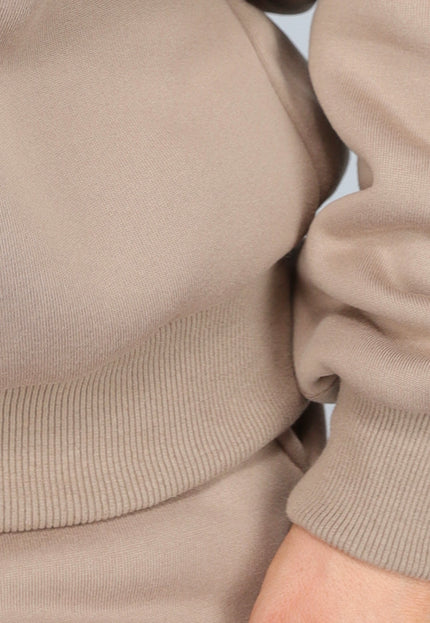SALE30 Fleece Jogger Set in Camel