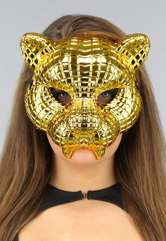 SALE30 Gouden Panter Masker