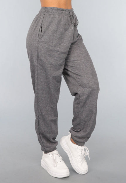 SALE30 Grijze Basic Joggingbroek
