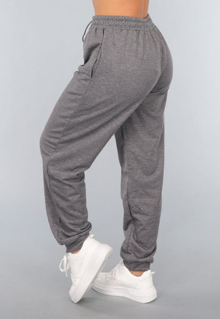 SALE30 Grijze Basic Joggingbroek
