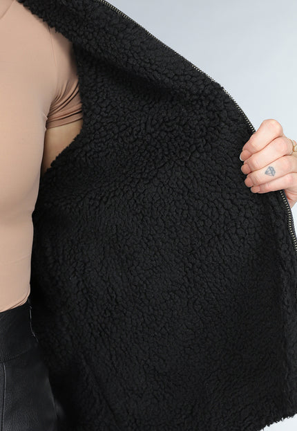 SALE30 Grijze Denim Teddy Tussenjas