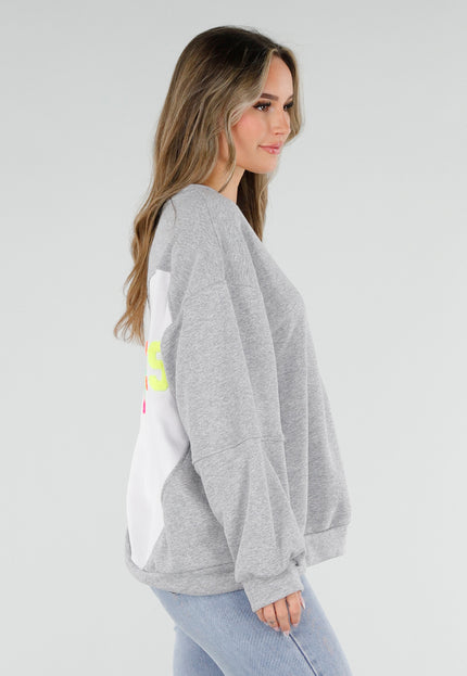 SALE30 Grijze Good Vibes Sweater