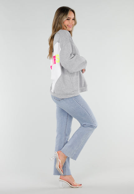 SALE30 Grijze Good Vibes Sweater
