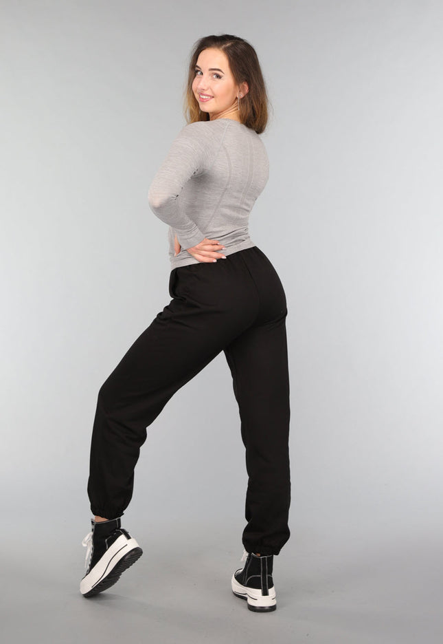 SALE30 Grijze Stretchy Longsleeve Sporttop