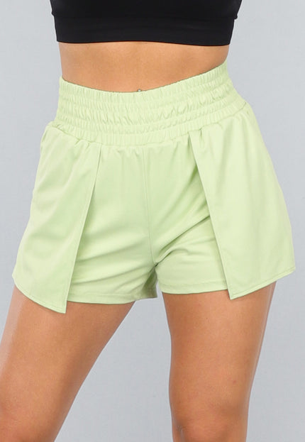 SALE30 Groene Loose Fit Sportshort