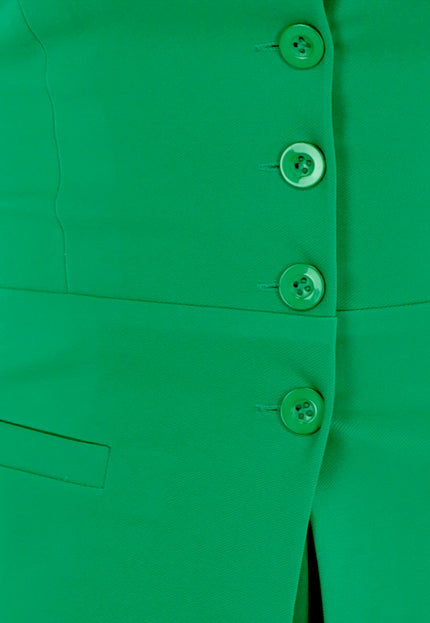 SALE30 Groene Strapless Gilettop