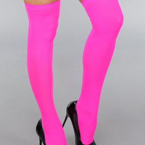 SALE30 Hardroze Kousen met Antislip Voetjes