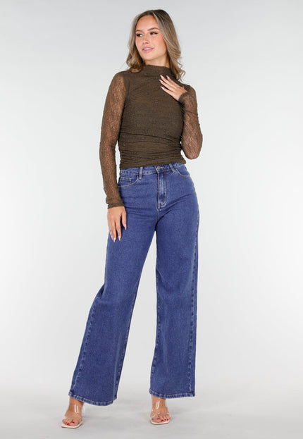SALE30 Khaki Kanten Stretch Top