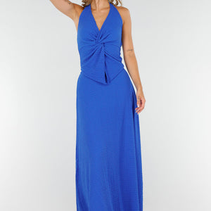 SALE30 Kobaltblauwe Halter Maxi Set