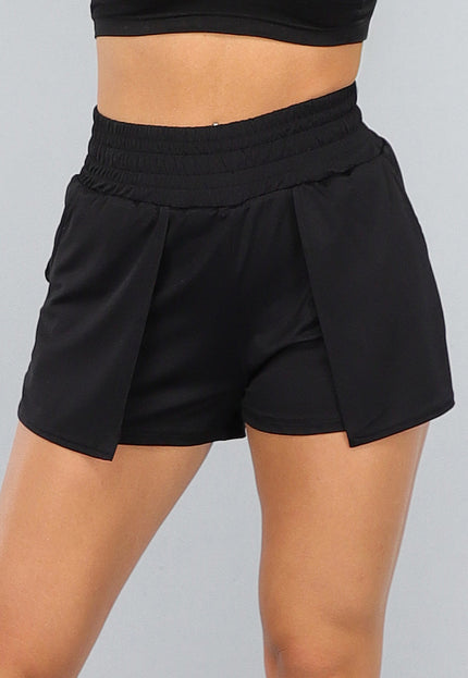 SALE30 Korte Zwarte Sportshort