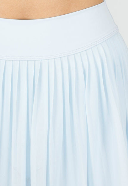 SALE30 Lichtblauwe Mesh Plissé Skort