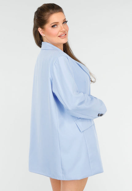 SALE30 Lichtblauwe Oversized Blazer