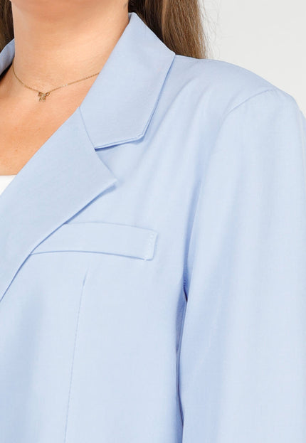 SALE30 Lichtblauwe Oversized Blazer
