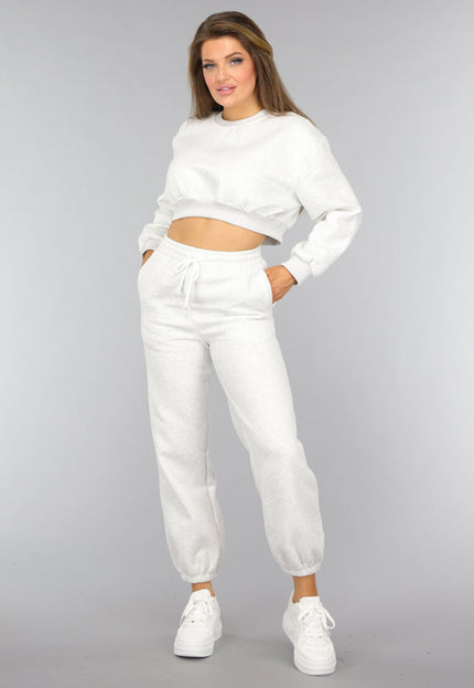 SALE30 Lichtgrijs Gemêleerd Huispak