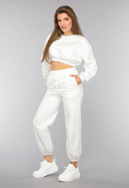 SALE30 Lichtgrijs Gemêleerd Huispak