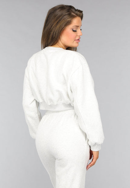 SALE30 Lichtgrijs Gemêleerd Huispak