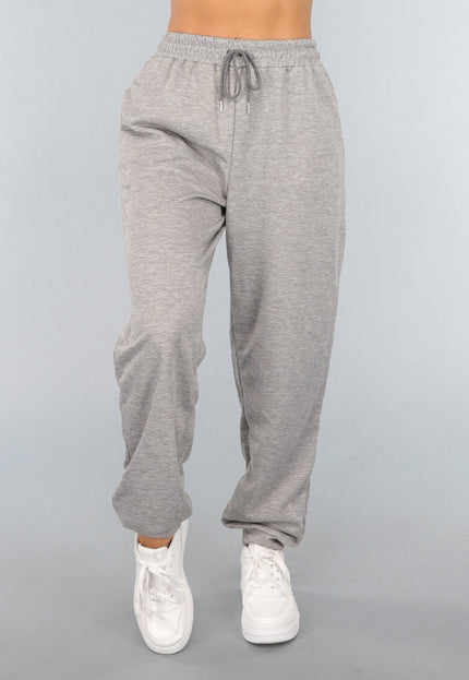 SALE30 Lichtgrijze Basic Jogger