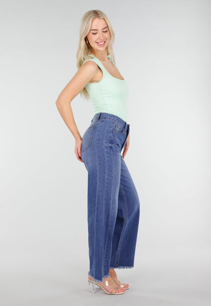 SALE30 Mintgroene Body met Vierkante Hals