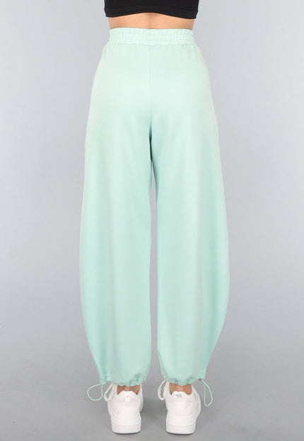 SALE30 Mintgroene Joggingbroek met Zakken