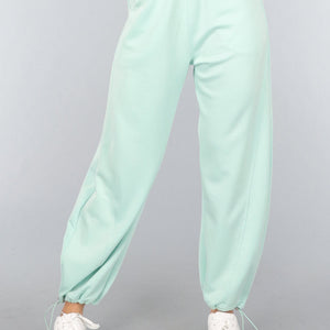 SALE30 Mintgroene Joggingbroek met Zakken