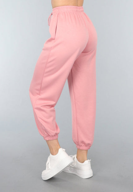 SALE30 Oudroze Zachte Joggingbroek