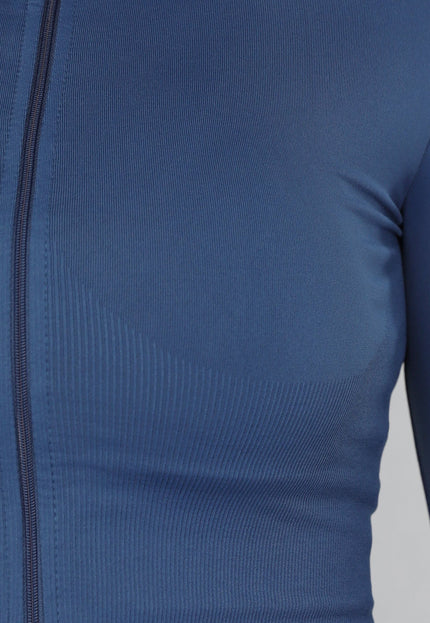 SALE30 Petrol Sportvestje Met Duimgaten