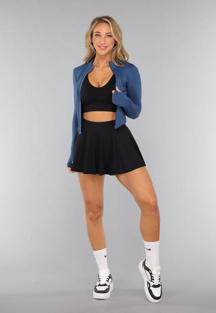 SALE30 Petrol Sportvestje Met Duimgaten