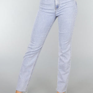 SALE30 Rechte Jeans met Panterprint Sterren