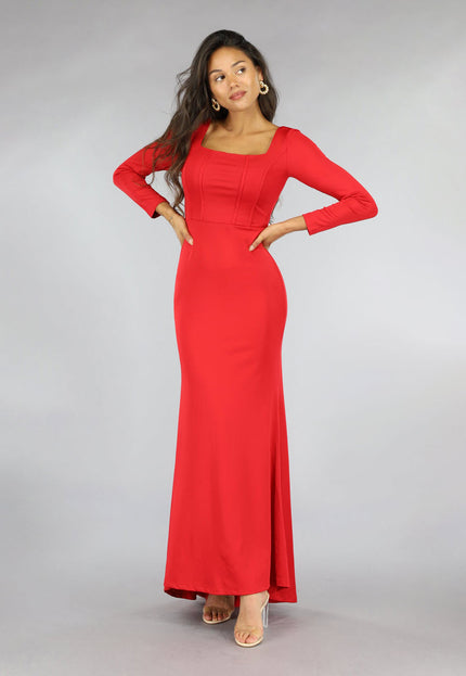 SALE30 Rode Korset Look Galajurk