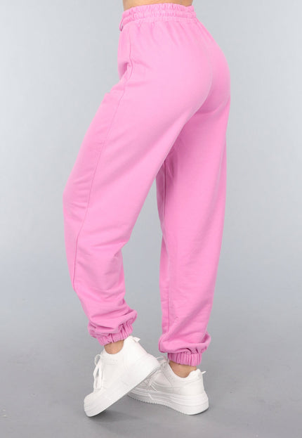 SALE30 Roze Oversized Joggingbroek