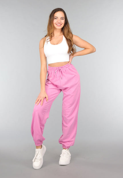 SALE30 Roze Oversized Joggingbroek