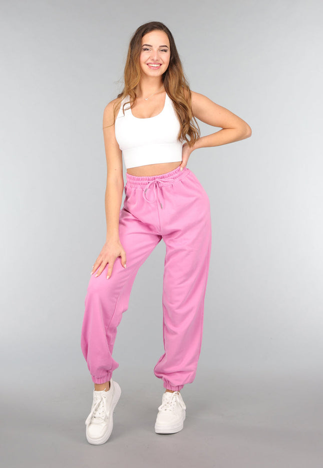 SALE30 Roze Oversized Joggingbroek